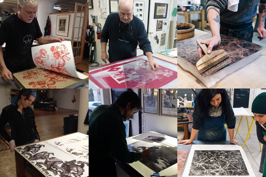 2012 – 2015 exhibitions – California Society of Printmakers